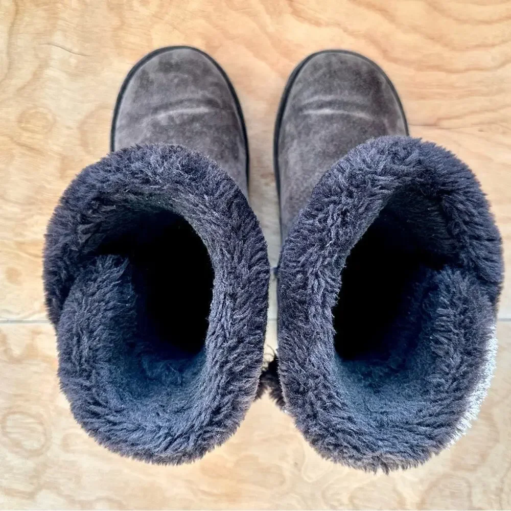 LAMO Essentials Apres Shearling Ankle Boots | Brown | Size 5